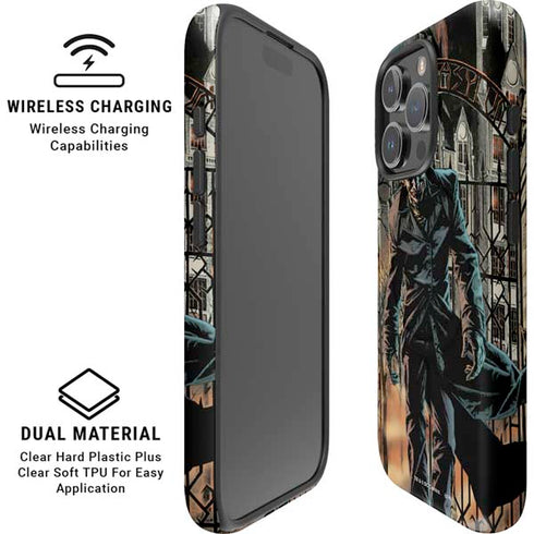 DC Comics The Joker Walking Dark Grounds Comic Art By Lee Bermejo iPhone 16 Pro Magsafe Impact Case